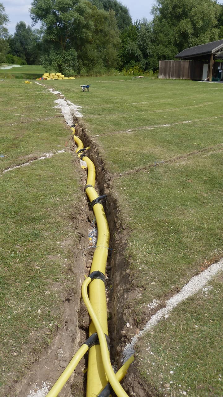 Collecteur-drainant - Base de loisir de Moisson (78)