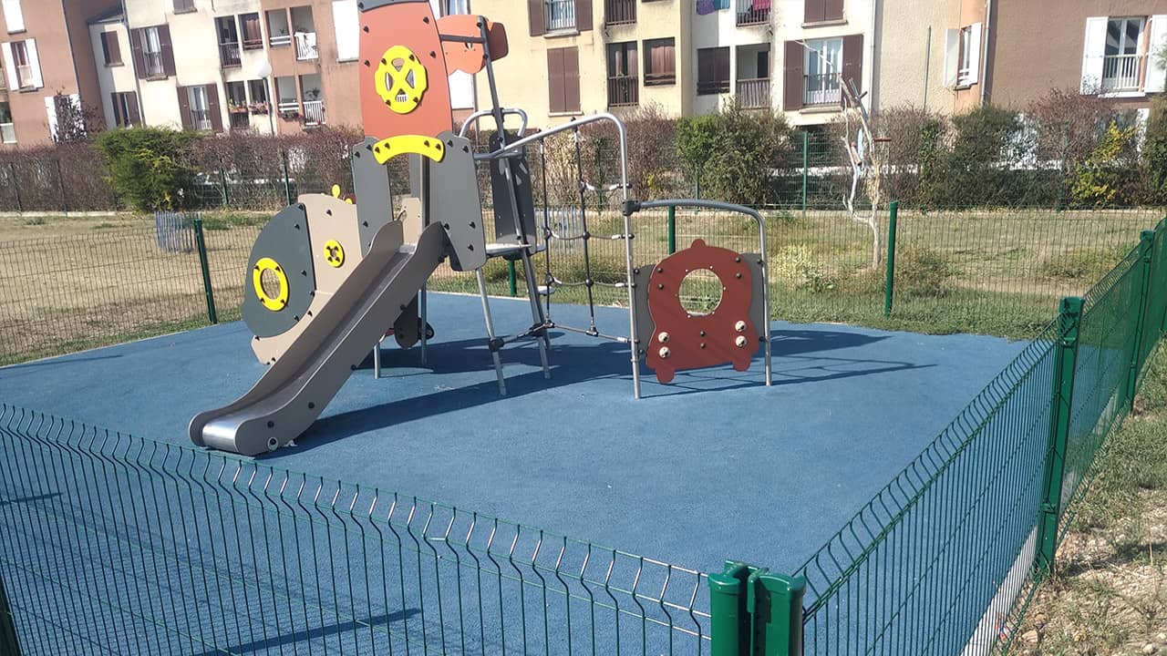 Création d'une aire de jeux pour enfants - Les Mureaux (78)